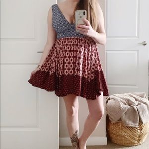 Adorable Lulus Cutout Dress With Lace-Up Detail